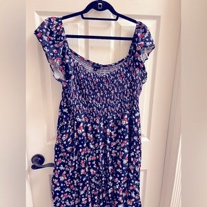 Torrid Floral Smock Dress
